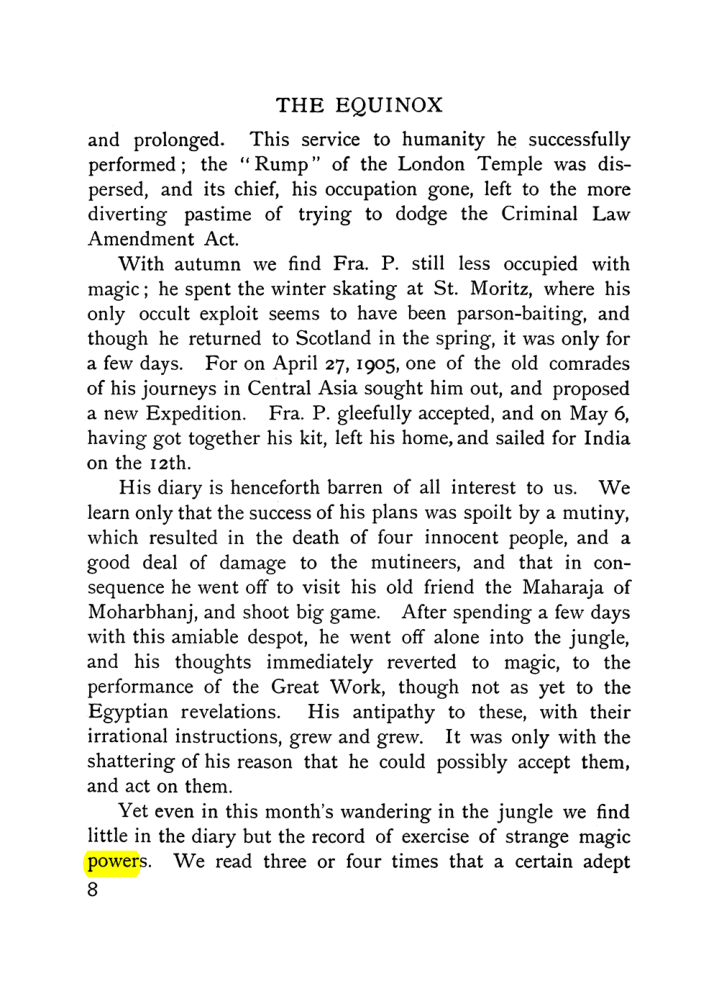 Original scan of The Equinox (Volume I, Number VII), PDF page 48