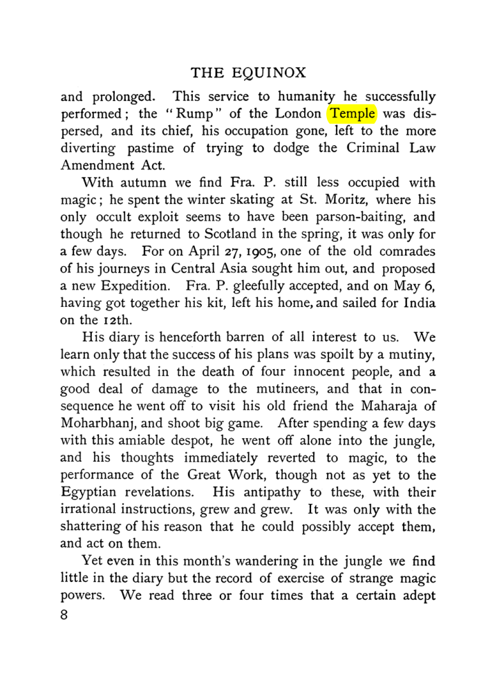 Original scan of The Equinox (Volume I, Number VII), PDF page 48