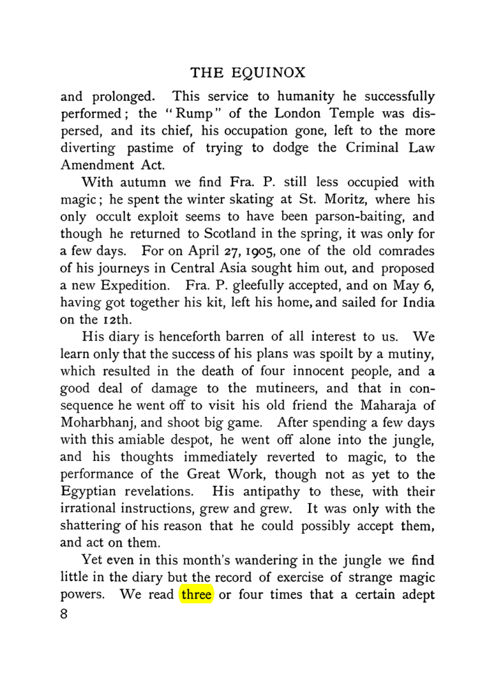 Original scan of The Equinox (Volume I, Number VII), PDF page 48
