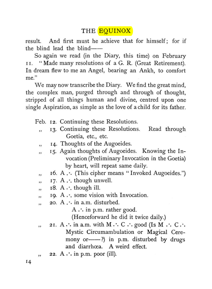 Original scan of The Equinox (Volume I, Number VII), PDF page 54