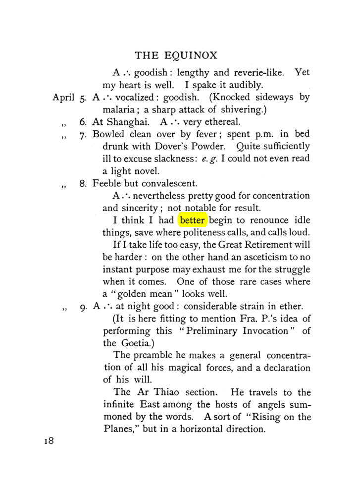 Original scan of The Equinox (Volume I, Number VII), PDF page 58