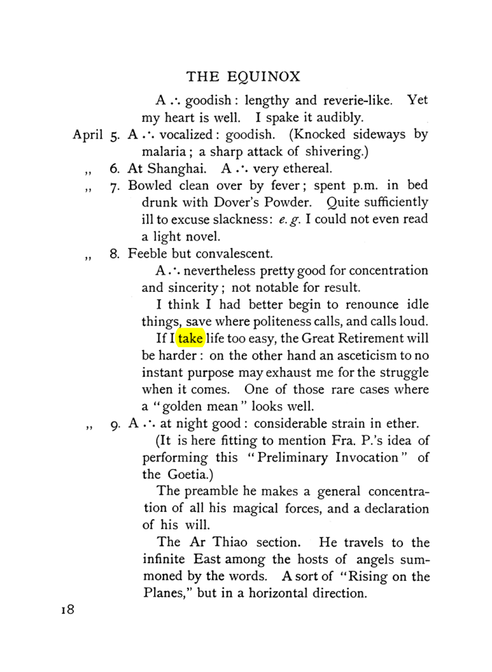 Original scan of The Equinox (Volume I, Number VII), PDF page 58