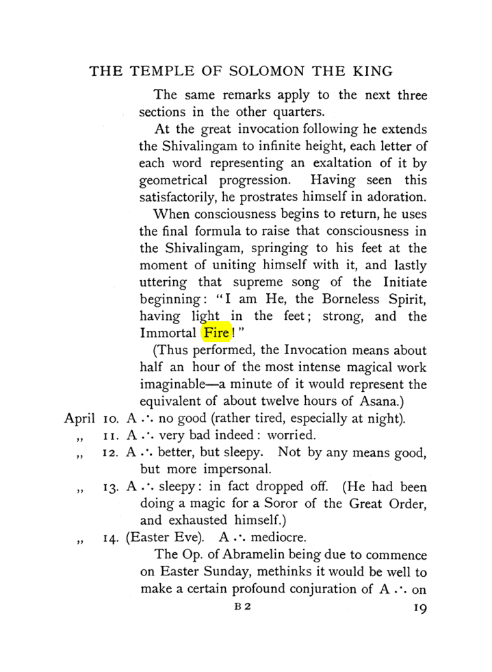 Original scan of The Equinox (Volume I, Number VII), PDF page 59