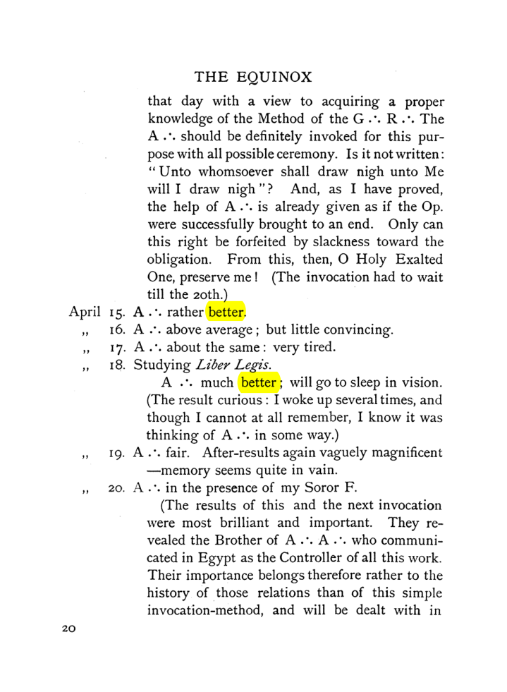 Original scan of The Equinox (Volume I, Number VII), PDF page 60