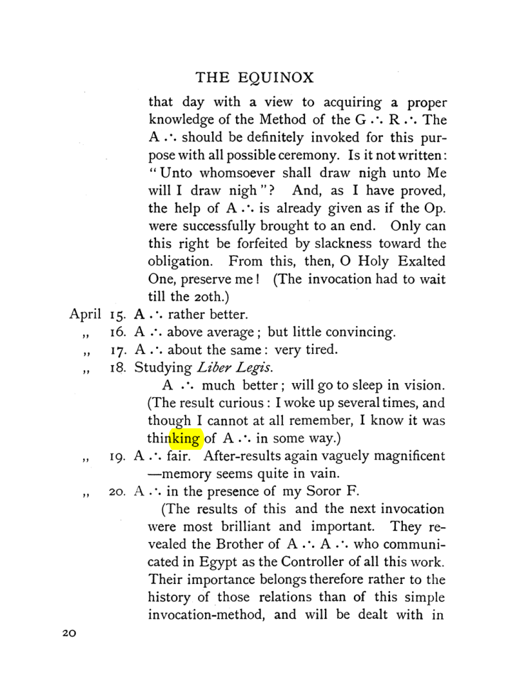 Original scan of The Equinox (Volume I, Number VII), PDF page 60
