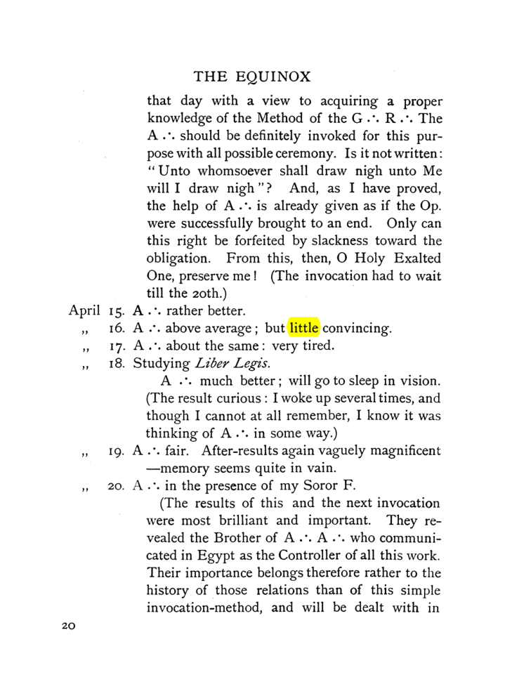 Original scan of The Equinox (Volume I, Number VII), PDF page 60