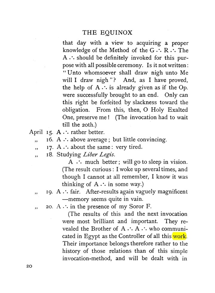 Original scan of The Equinox (Volume I, Number VII), PDF page 60
