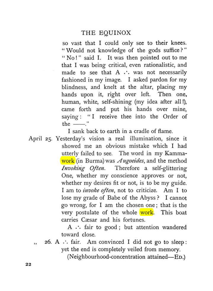 Original scan of The Equinox (Volume I, Number VII), PDF page 62