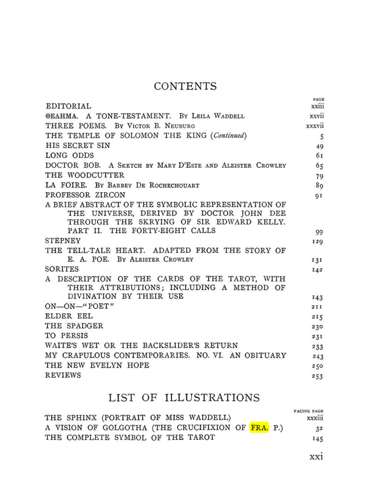 Original scan of The Equinox (Volume I, Number VII), PDF page 7