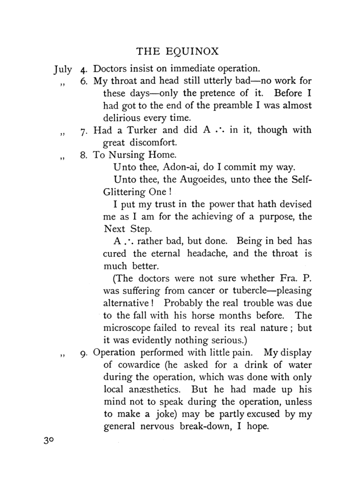 Original scan of The Equinox (Volume I, Number VII), PDF page 70