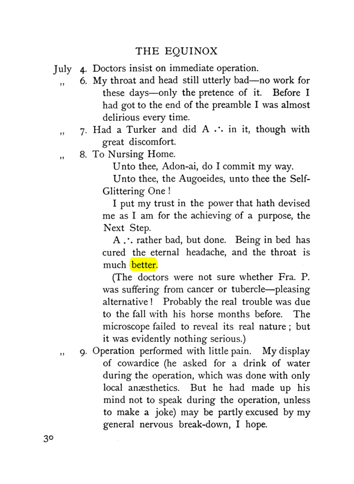 Original scan of The Equinox (Volume I, Number VII), PDF page 70