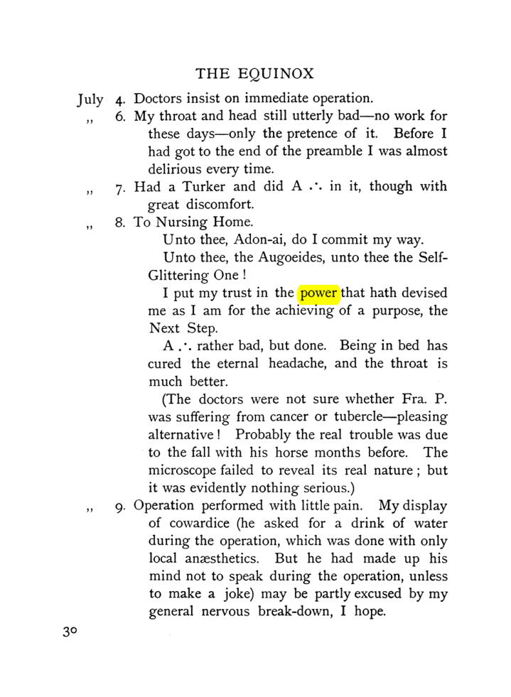 Original scan of The Equinox (Volume I, Number VII), PDF page 70