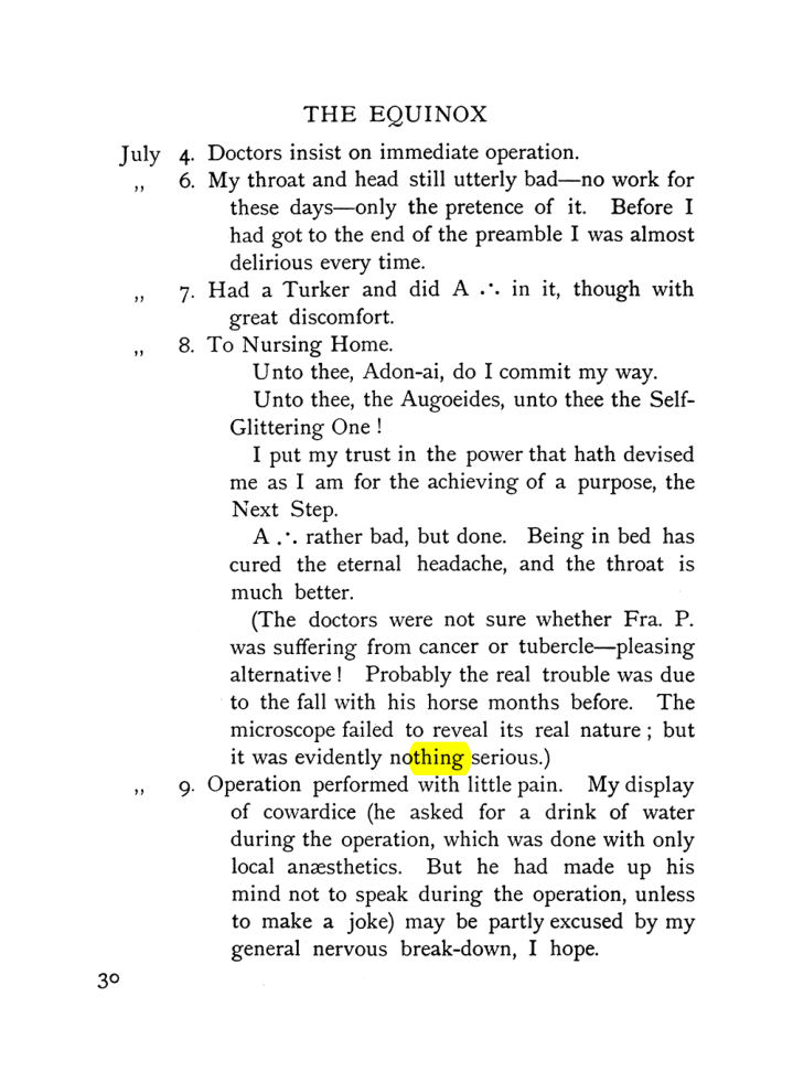 Original scan of The Equinox (Volume I, Number VII), PDF page 70