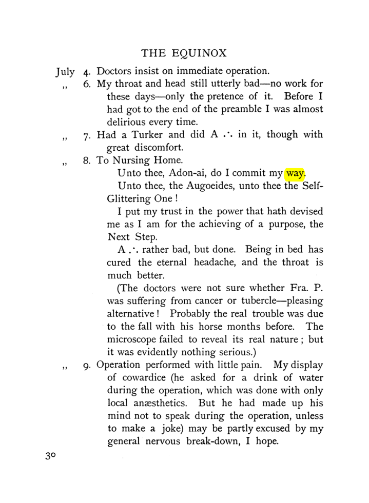 Original scan of The Equinox (Volume I, Number VII), PDF page 70