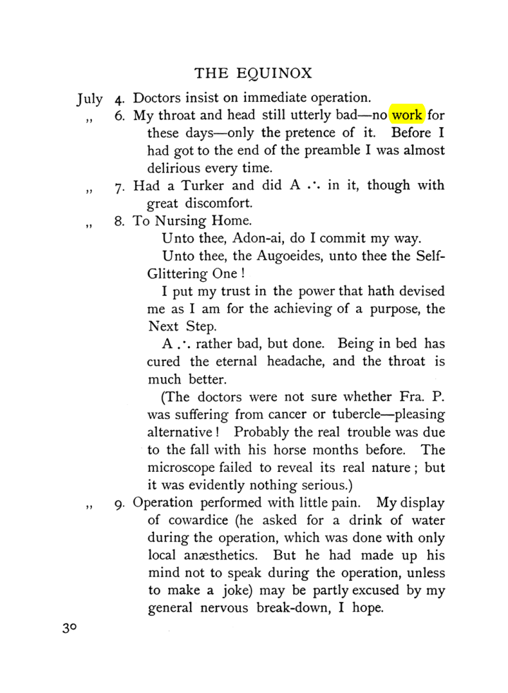 Original scan of The Equinox (Volume I, Number VII), PDF page 70