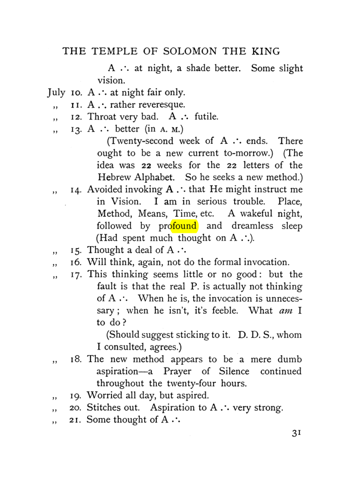 Original scan of The Equinox (Volume I, Number VII), PDF page 71