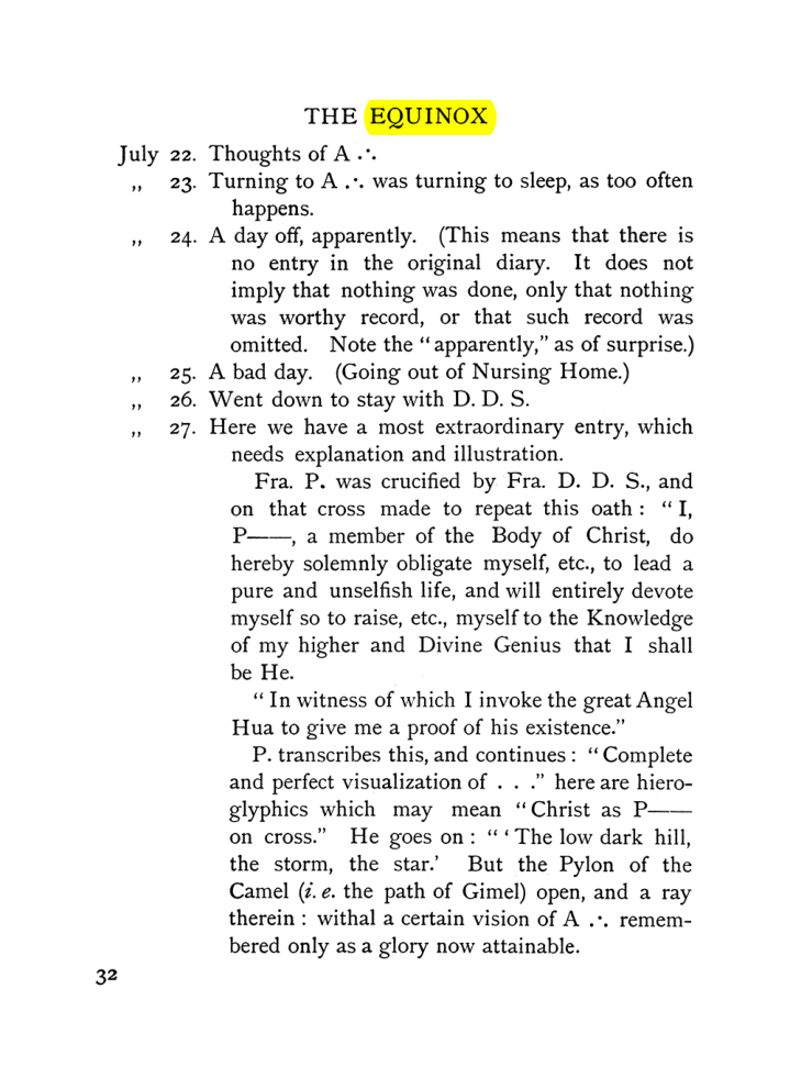Original scan of The Equinox (Volume I, Number VII), PDF page 72
