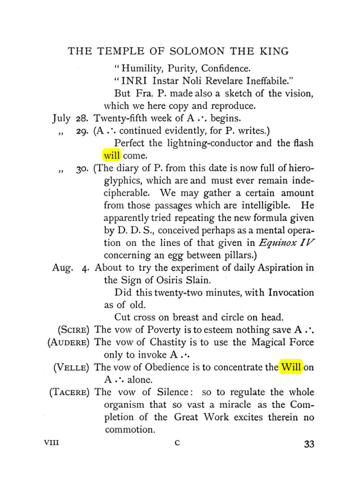 Original scan of The Equinox (Volume I, Number VII), PDF page 75