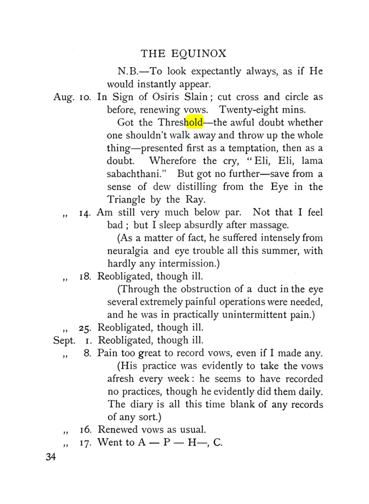 Original scan of The Equinox (Volume I, Number VII), PDF page 76