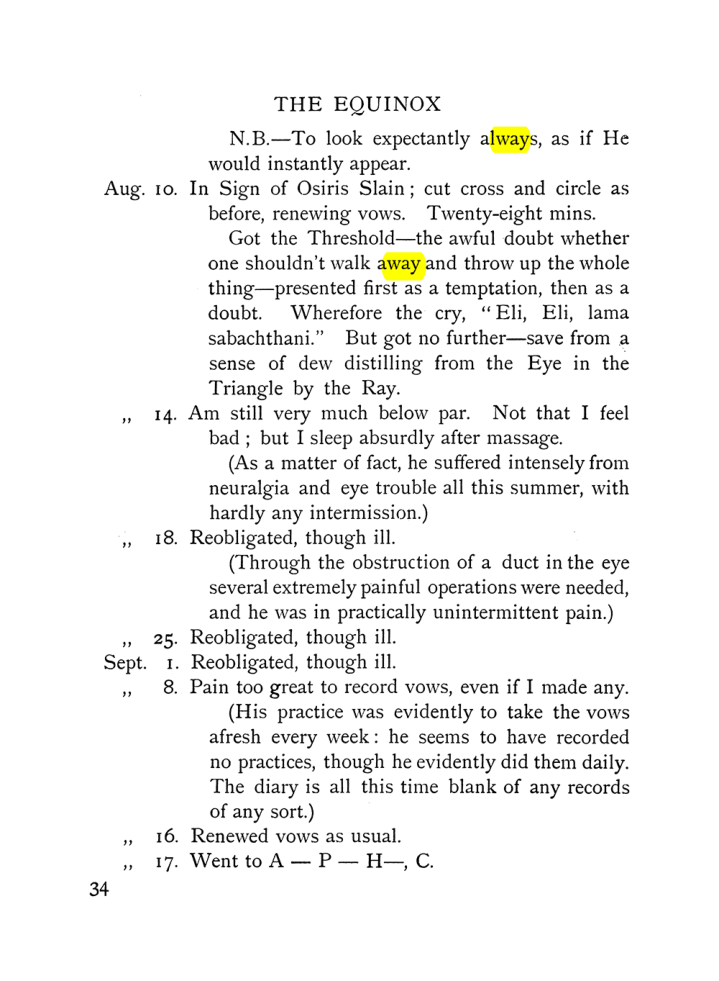 Original scan of The Equinox (Volume I, Number VII), PDF page 76