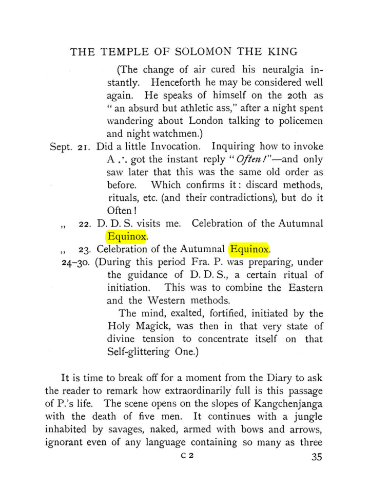 Original scan of The Equinox (Volume I, Number VII), PDF page 77