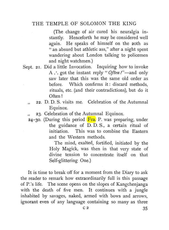 Original scan of The Equinox (Volume I, Number VII), PDF page 77