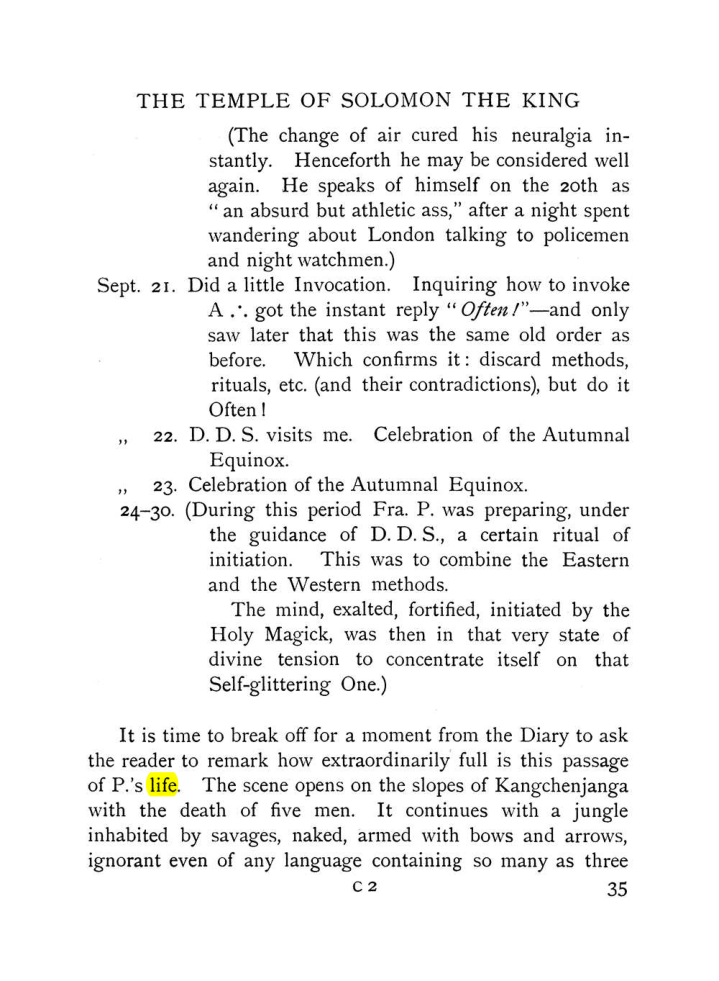 Original scan of The Equinox (Volume I, Number VII), PDF page 77