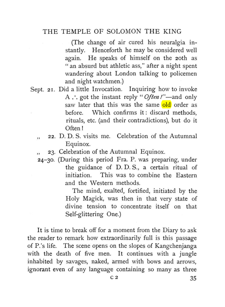 Original scan of The Equinox (Volume I, Number VII), PDF page 77