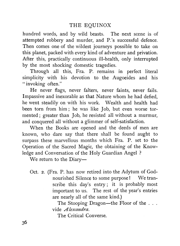 Original scan of The Equinox (Volume I, Number VII), PDF page 78