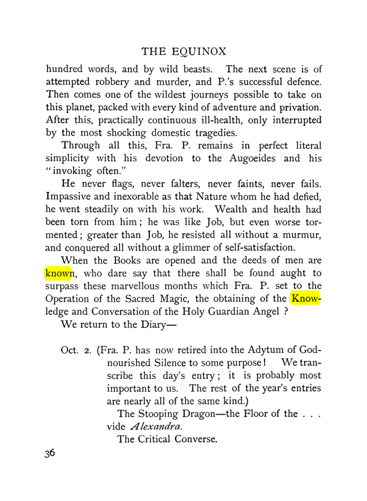 Original scan of The Equinox (Volume I, Number VII), PDF page 78