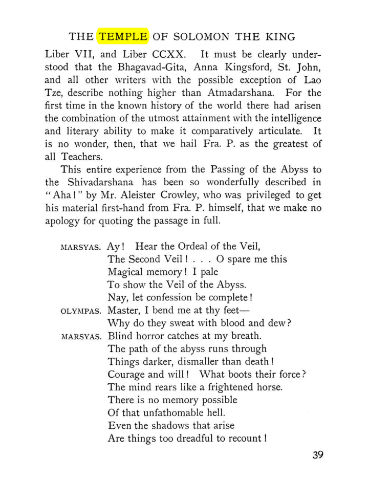 Original scan of The Equinox (Volume I, Number VII), PDF page 81