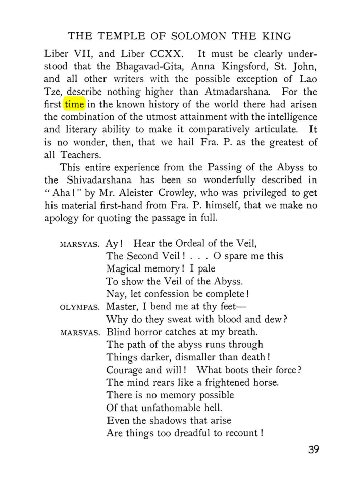 Original scan of The Equinox (Volume I, Number VII), PDF page 81