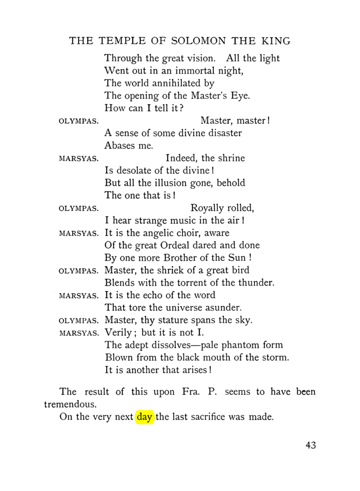 Original scan of The Equinox (Volume I, Number VII), PDF page 85