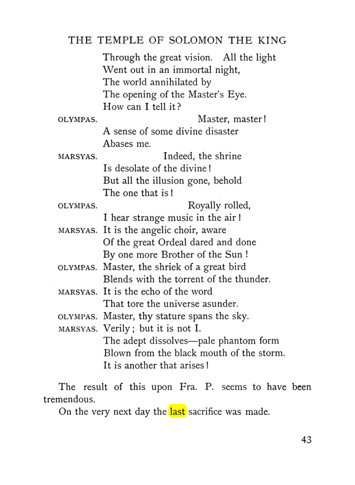Original scan of The Equinox (Volume I, Number VII), PDF page 85
