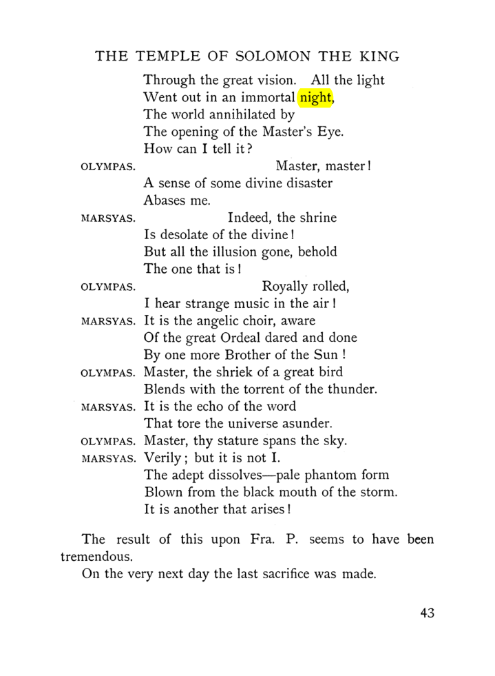 Original scan of The Equinox (Volume I, Number VII), PDF page 85