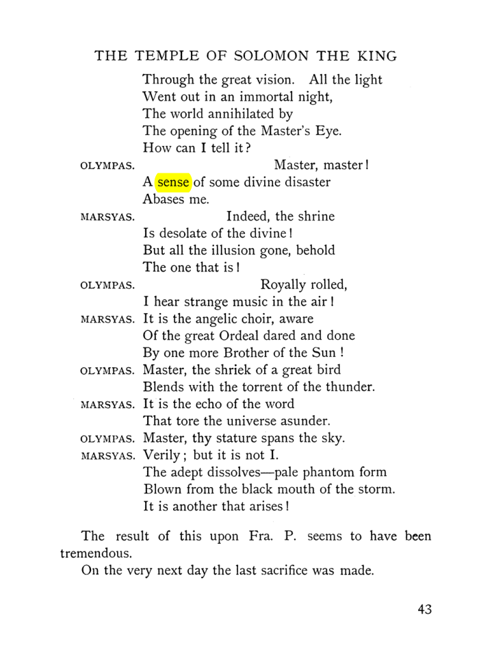 Original scan of The Equinox (Volume I, Number VII), PDF page 85