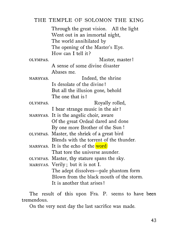 Original scan of The Equinox (Volume I, Number VII), PDF page 85