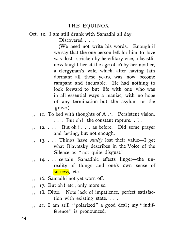 Original scan of The Equinox (Volume I, Number VII), PDF page 86