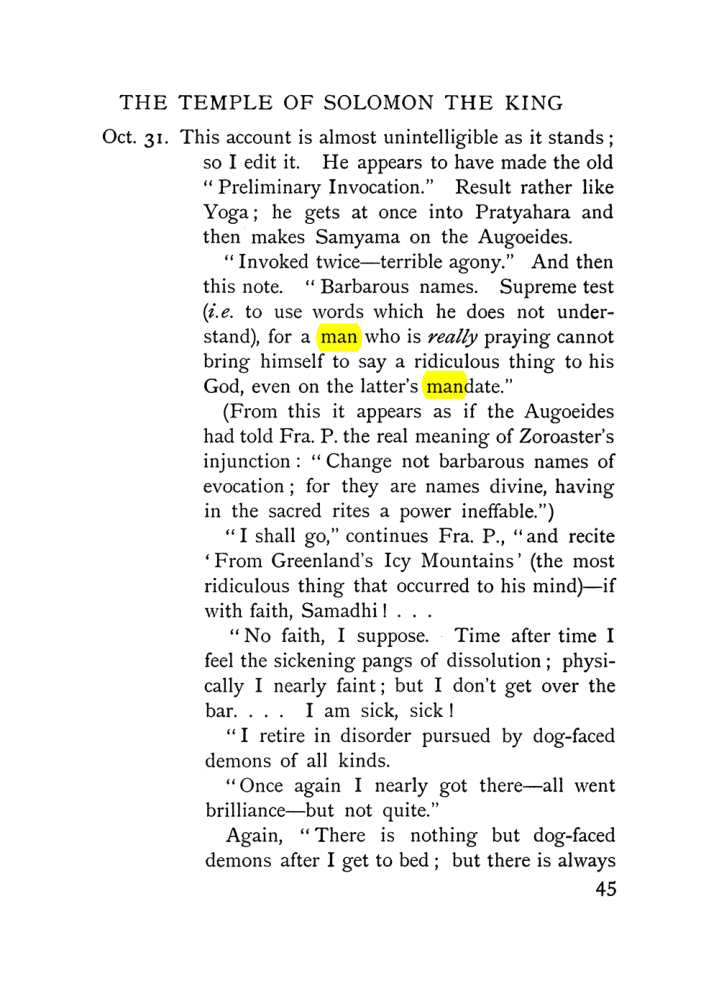 Original scan of The Equinox (Volume I, Number VII), PDF page 87