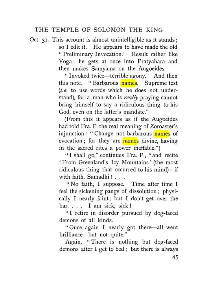 Original scan of The Equinox (Volume I, Number VII), PDF page 87
