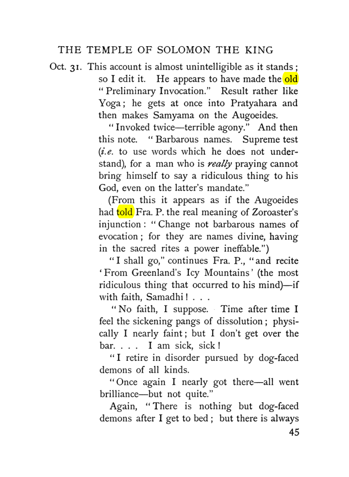 Original scan of The Equinox (Volume I, Number VII), PDF page 87