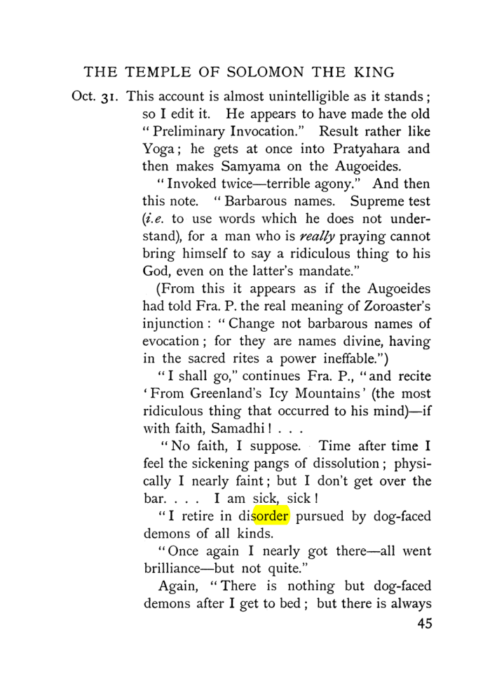Original scan of The Equinox (Volume I, Number VII), PDF page 87