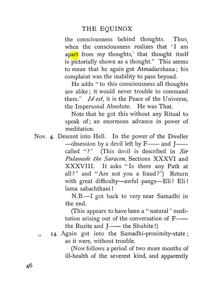 Original scan of The Equinox (Volume I, Number VII), PDF page 88