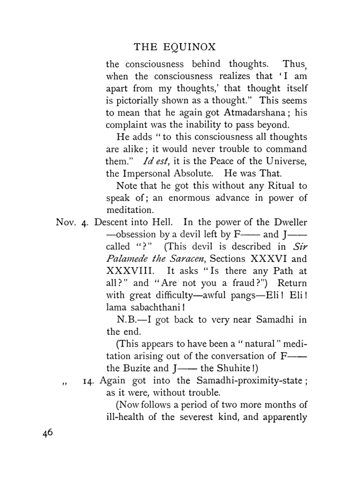 Original scan of The Equinox (Volume I, Number VII), PDF page 88