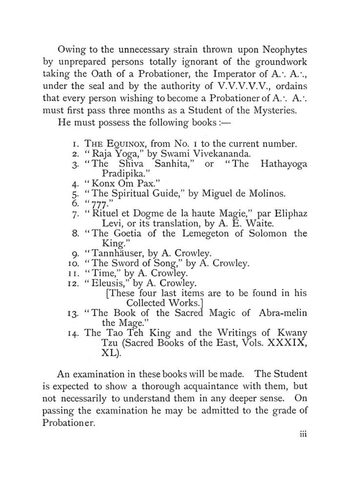 Original scan of The Equinox (Volume I, Number VII), PDF page 9