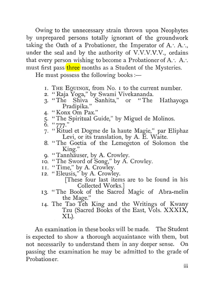 Original scan of The Equinox (Volume I, Number VII), PDF page 9