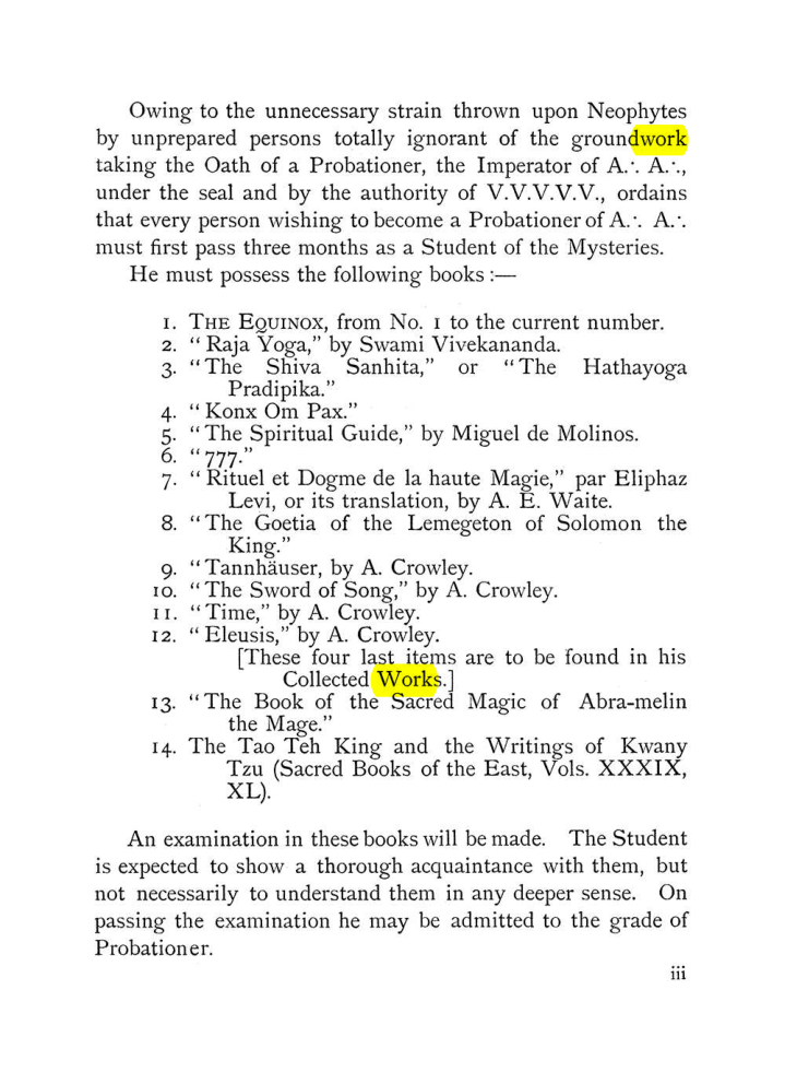 Original scan of The Equinox (Volume I, Number VII), PDF page 9