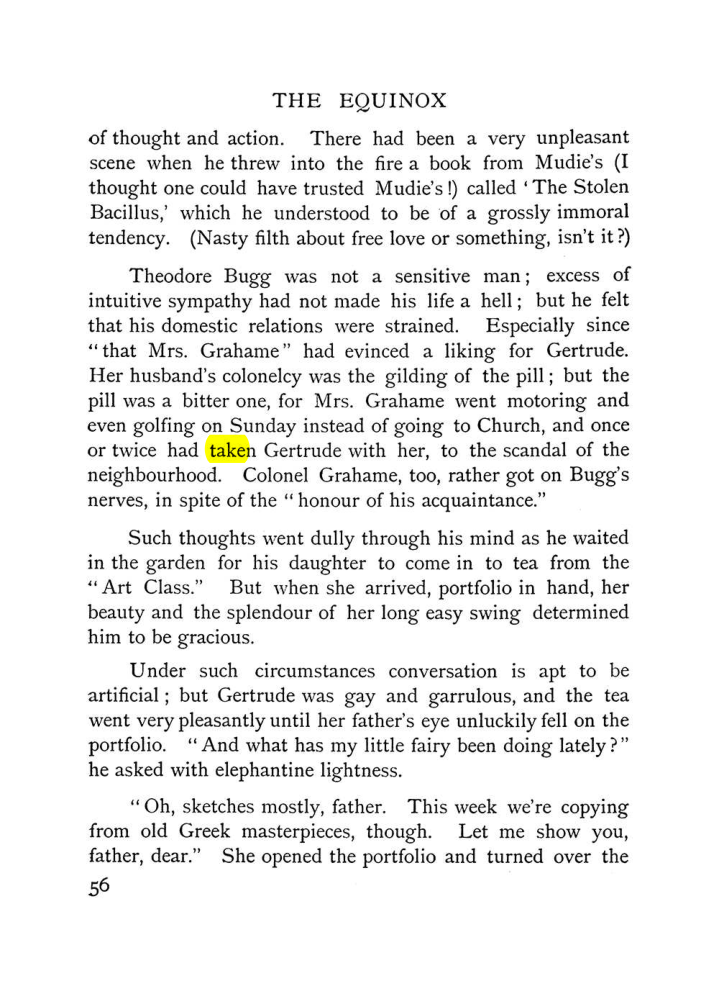 Original scan of The Equinox (Volume I, Number VII), PDF page 98