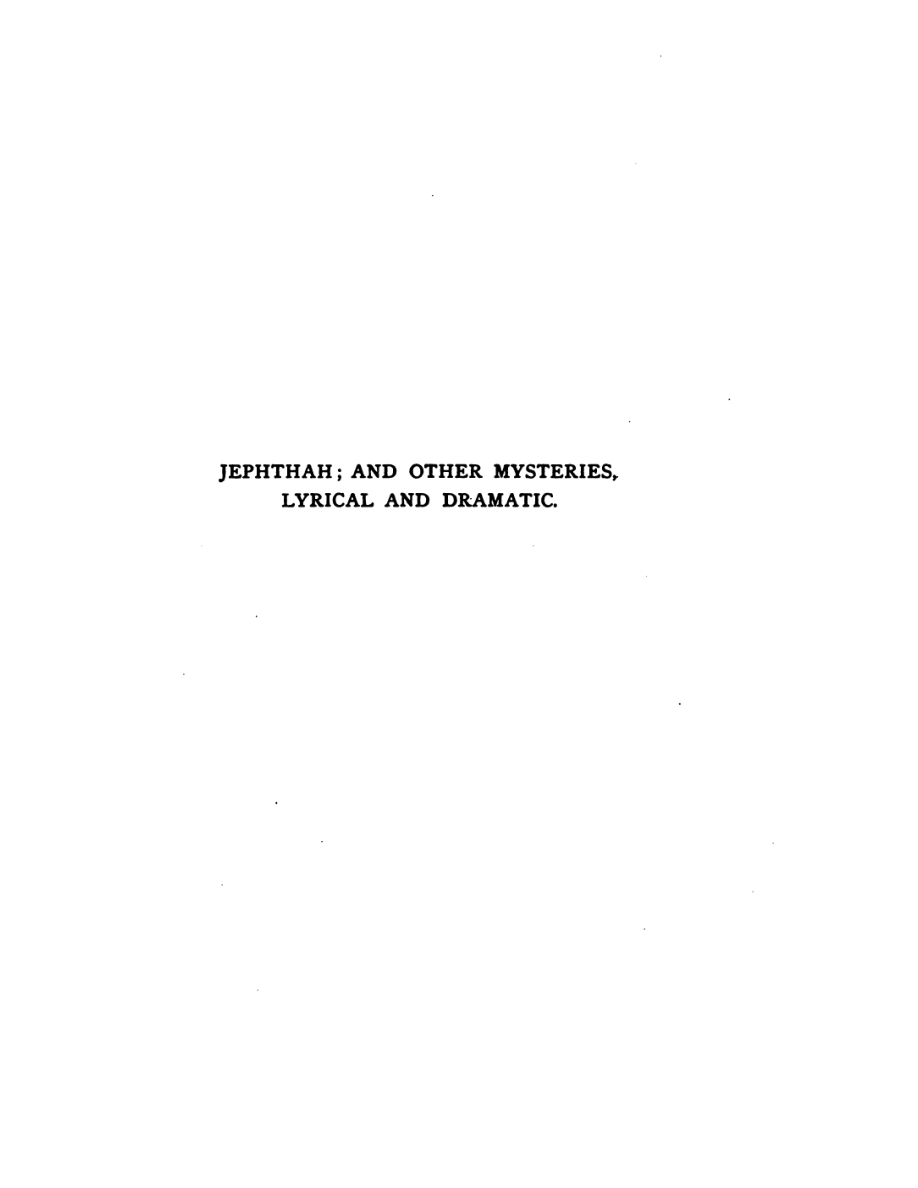 Original scan of Jephthah and Other Mysteries, PDF page 1