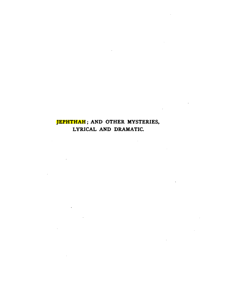 Original scan of Jephthah and Other Mysteries, PDF page 1